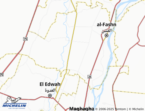 Mapa MICHELIN Aqfahis - ViaMichelin