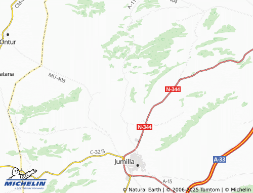 MICHELIN Casas de los Pollos map - ViaMichelin