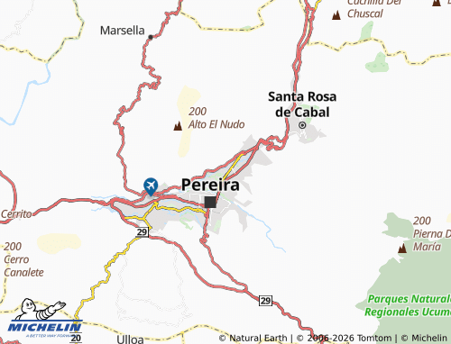 Mapa MICHELIN Santa Isabel II - ViaMichelin