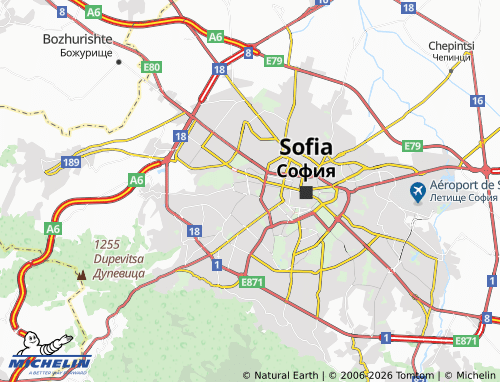 Mappa MICHELIN Rayon Krasna polyana - ViaMichelin