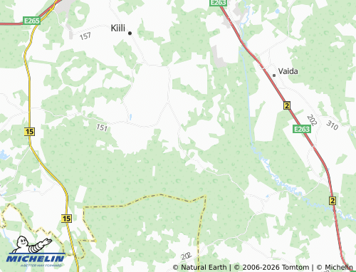 MICHELIN Sõmeru map - ViaMichelin