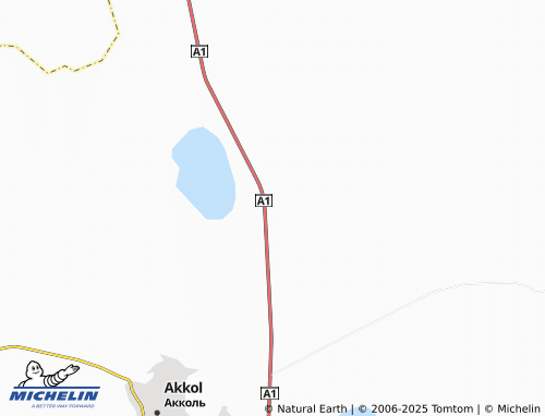 MICHELIN Malyy Barap map - ViaMichelin