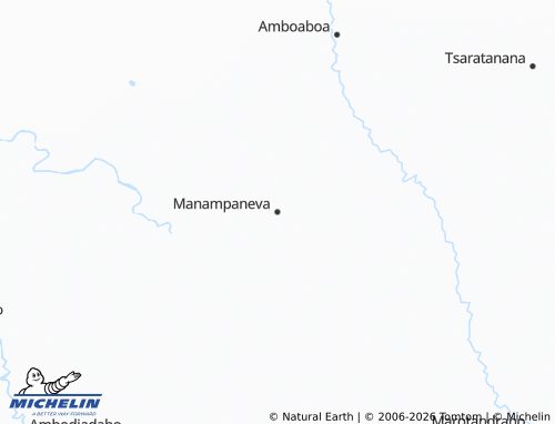 MICHELIN Manampaneva map - ViaMichelin
