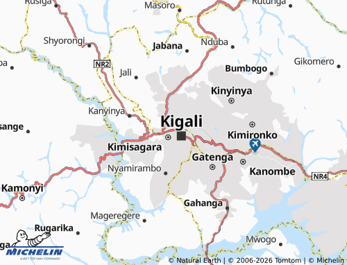 MICHELIN Kabeza map - ViaMichelin