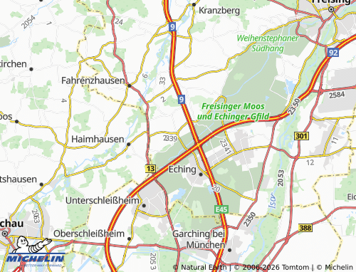 Mappa MICHELIN Günzenhausen - ViaMichelin
