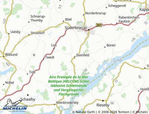 MICHELIN Steinfeld map - ViaMichelin