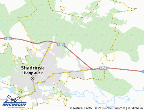 MICHELIN-Landkarte Nadezhda-2 SNT - ViaMichelin