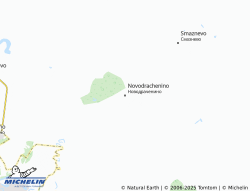 MICHELIN Novodrachenino map - ViaMichelin