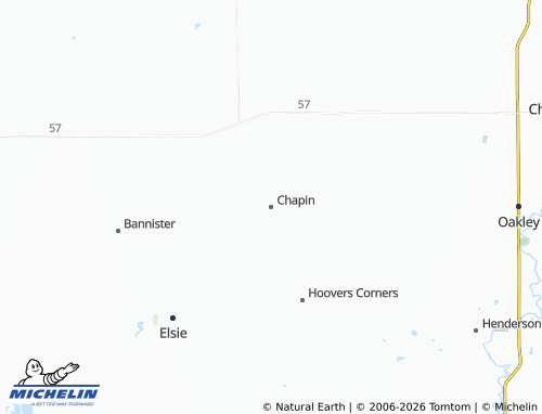 Mappa MICHELIN Chapin - ViaMichelin