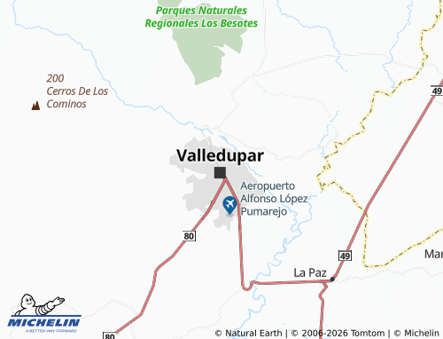 Mapa MICHELIN San Vicente - ViaMichelin