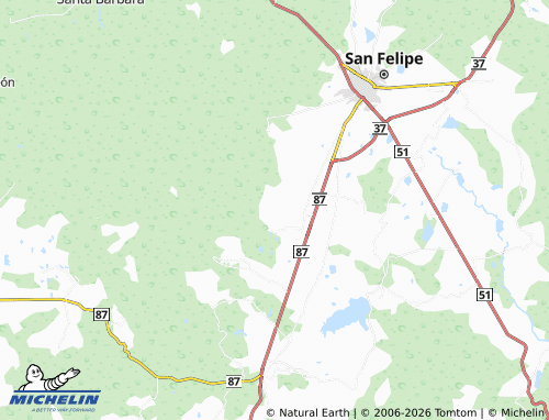 Kaart MICHELIN El Coecillo - ViaMichelin