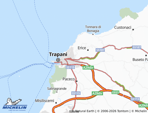 MICHELIN Casa Santa map - ViaMichelin