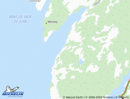 MICHELIN Druimdrishaig map - ViaMichelin