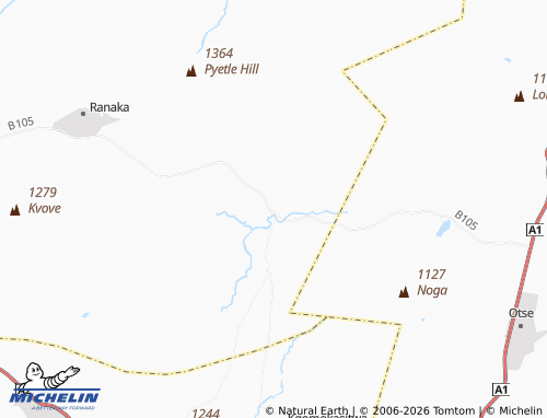 Mapa MICHELIN Ntlhantlhe - ViaMichelin