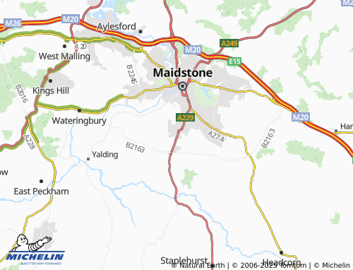 MICHELIN Loose map - ViaMichelin