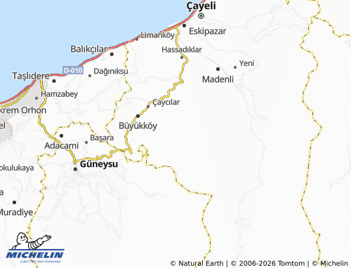 Mapa MICHELIN Karaağaç - ViaMichelin