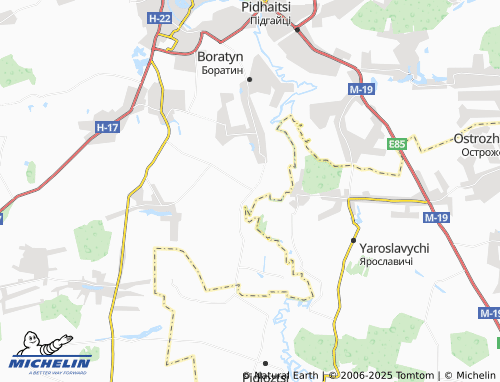 MICHELIN-Landkarte Verbaiv - ViaMichelin