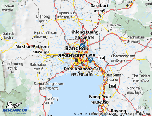 Mapa MICHELIN Bang Phlat - ViaMichelin