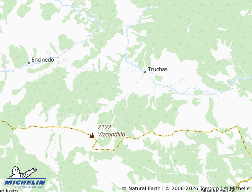 Kaart MICHELIN Truchillas - ViaMichelin