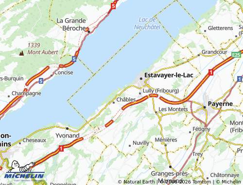 MICHELIN Font map - ViaMichelin