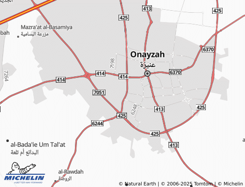 MICHELIN Al Qusor Dist map - ViaMichelin