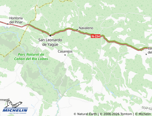 MICHELIN-Landkarte Vadillo - ViaMichelin