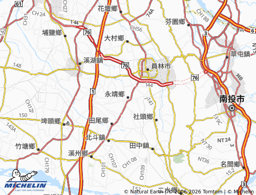 Mapa MICHELIN yong jing xiang - ViaMichelin