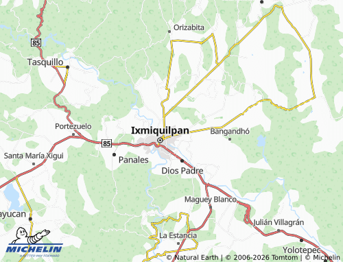 MICHELIN-Landkarte San Miguel - ViaMichelin