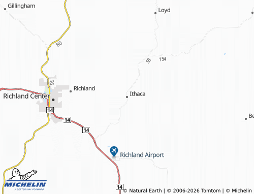 Carte MICHELIN Ithaca - ViaMichelin