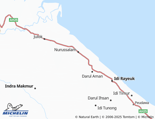 MICHELIN-Landkarte Bagok Panah III - ViaMichelin