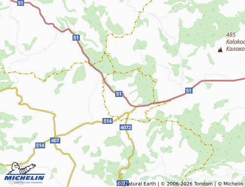 MICHELIN-Landkarte Lom Cherkovna - ViaMichelin