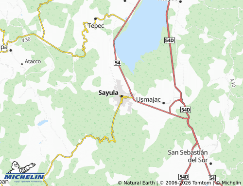 MICHELIN San Lucas map - ViaMichelin