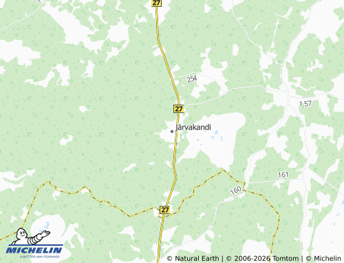 Mappa MICHELIN Järvakandi - ViaMichelin