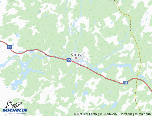Carte MICHELIN Knäred - ViaMichelin