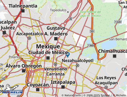 MICHELIN San Juan de Aragón Primera Sección map - ViaMichelin