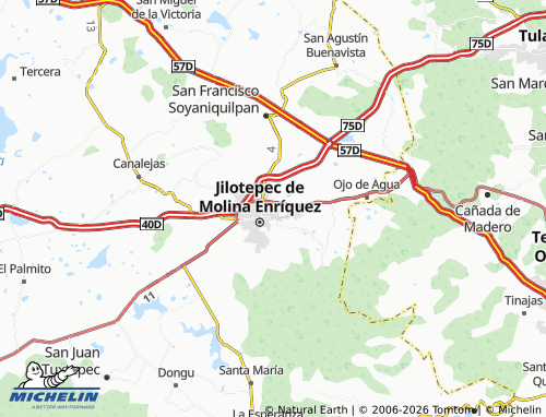 Mapa MICHELIN Cruz de Dendho - ViaMichelin