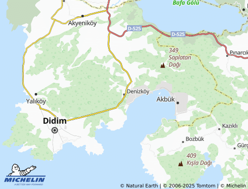 MICHELIN Denizköy map - ViaMichelin