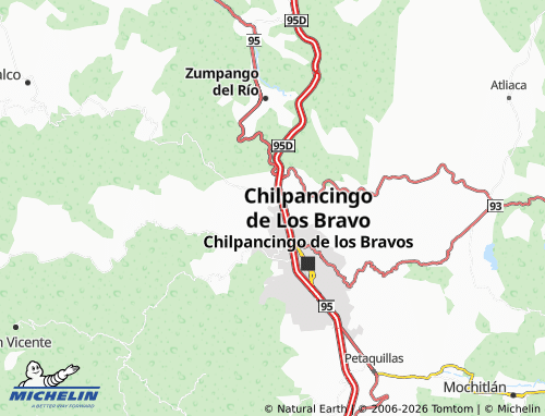 Mapa MICHELIN Brisas Norte - ViaMichelin