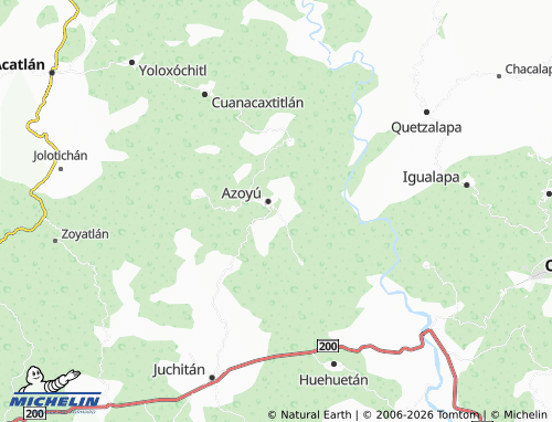 Mapa MICHELIN Del Campo Aéreo - ViaMichelin