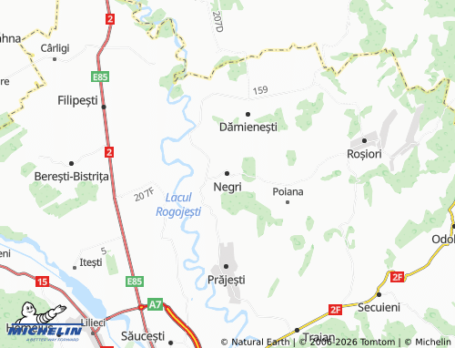 Mapa MICHELIN Negri - ViaMichelin