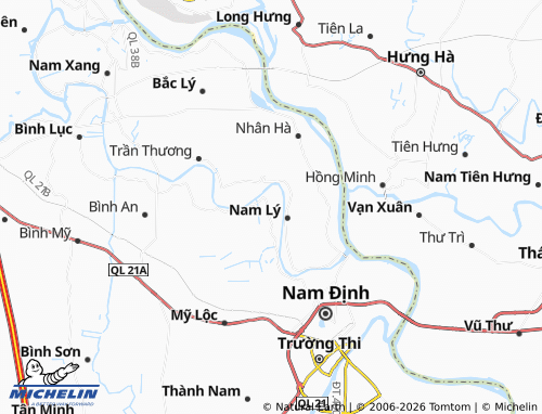 MICHELIN An Ninh map - ViaMichelin