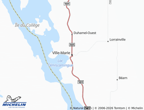 Mappa MICHELIN Ville-Marie - ViaMichelin
