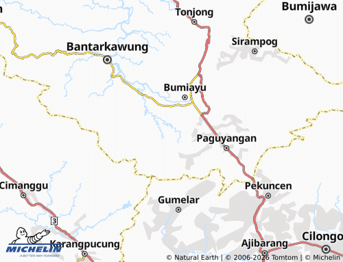 MICHELIN Pruwatan map - ViaMichelin