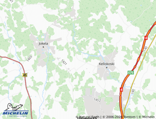 Carte MICHELIN Linjamäki - ViaMichelin