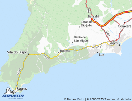 MICHELIN Vale de Boi map - ViaMichelin