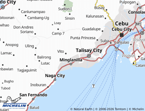 MICHELIN Tubod map - ViaMichelin
