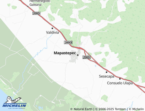 MICHELIN 15 de Enero map - ViaMichelin