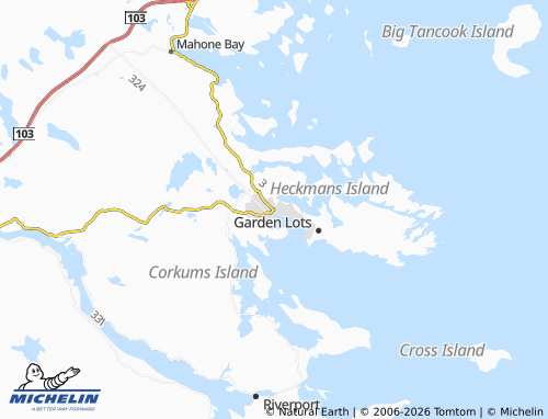 Mappa MICHELIN Lunenburg - ViaMichelin