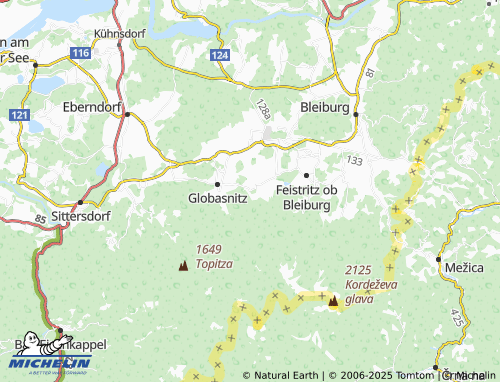 Mappa MICHELIN Wackendorf - ViaMichelin