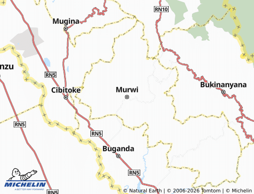 MICHELIN Murwi map - ViaMichelin